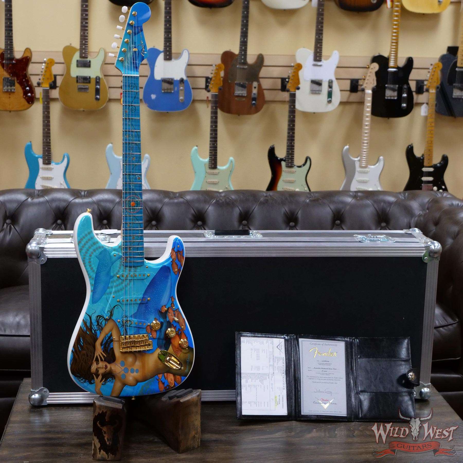 fendercs-mbjc-australiamermaid-jc3507-2d1__wwg.jpg Fender Custom Shop Australia Mermaid Stratocaster Masterbuilt by John Cruz painted by Pamelina with Painting - Image 9