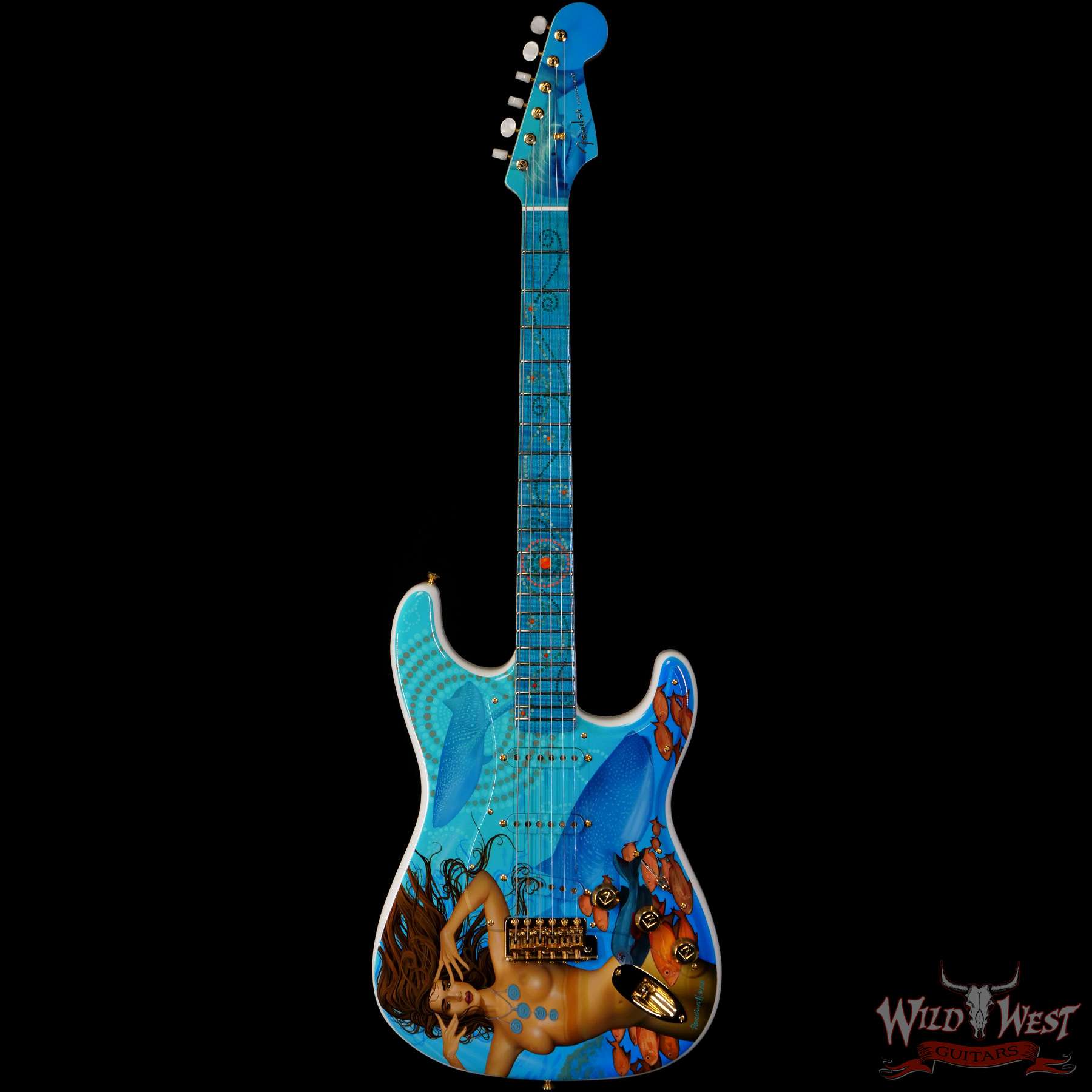 fendercs-mbjc-australiamermaid-jc3507-f2__wwg.jpg Fender Custom Shop Australia Mermaid Stratocaster Masterbuilt by John Cruz painted by Pamelina with Painting - Image 4