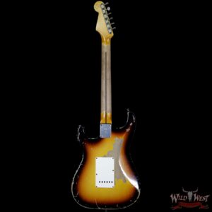 2010 Fender Custom Shop Masterbuilt John Cruz MVP Series 1960 Stratocaster Relic 3 Tone Sunburst - Image 6