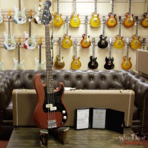Fender Custom Shop Jason Smith Masterbuilt 60’s Precision P-Bass Relic AAA Rosewood Slab Board Indian Fire Red - Image 11