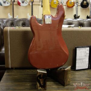 Fender Custom Shop Jason Smith Masterbuilt 60’s Precision P-Bass Relic AAA Rosewood Slab Board Indian Fire Red - Image 14