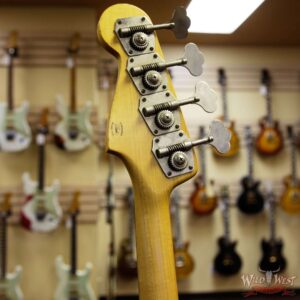 Fender Custom Shop Jason Smith Masterbuilt 60’s Precision P-Bass Relic AAA Rosewood Slab Board Indian Fire Red - Image 9