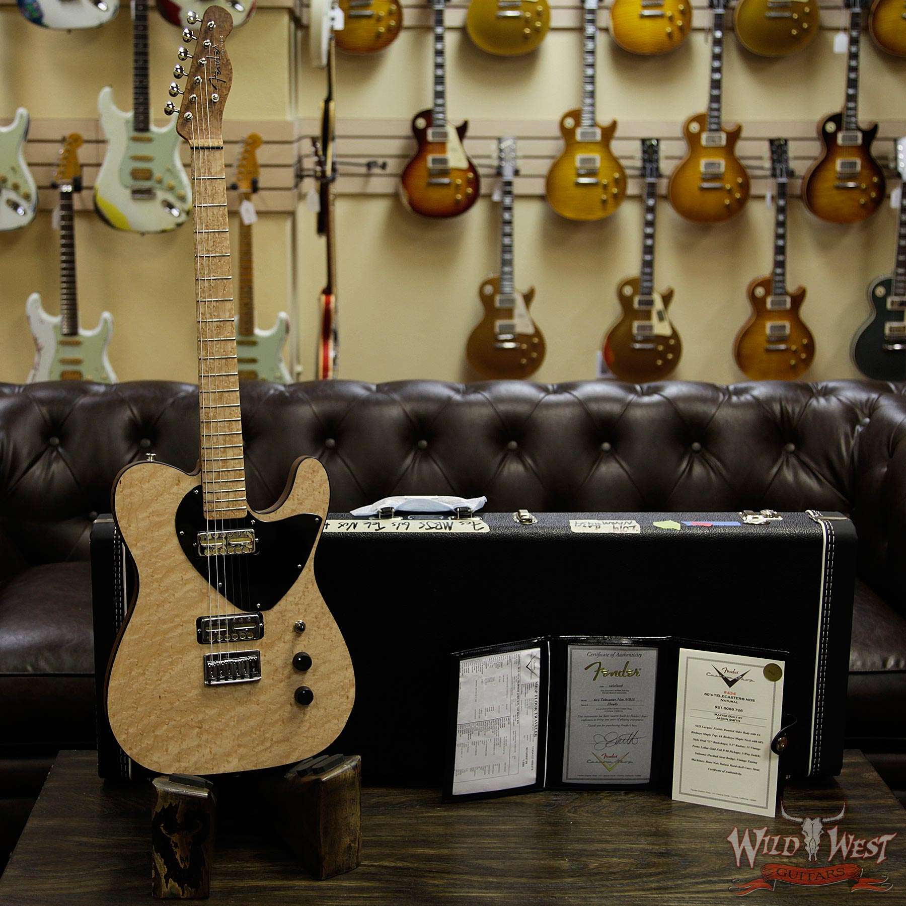 fendercs-mbjs-60stele-js0485-d1__wwg.jpg Fender Custom Shop NAMM #434 Jason Smith Masterbuilt 60’s Telecaster NOS Birdseye Maple Natural - Image 11
