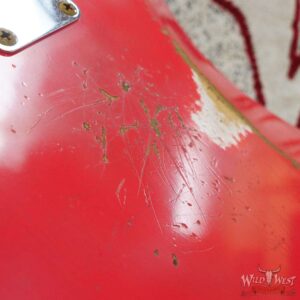 Fender Custom Shop Jason Smith Masterbuilt 1962 Jazz Bass J-Bass Relic Fiesta Red - Image 12