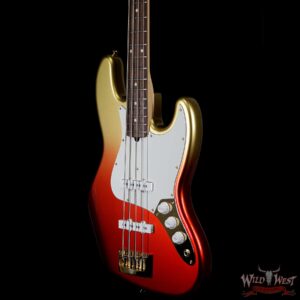 2020 NAMM Fender Custom Shop Jason Smith Masterbuilt 70s Jazz Bass NOS Indian Rosewood Board Red to Gold Stratoburst - Image 2