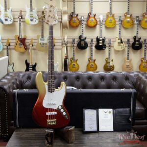2020 NAMM Fender Custom Shop Jason Smith Masterbuilt 70s Jazz Bass NOS Indian Rosewood Board Red to Gold Stratoburst - Image 11