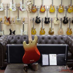 2020 NAMM Fender Custom Shop Jason Smith Masterbuilt 70s Jazz Bass NOS Indian Rosewood Board Red to Gold Stratoburst - Image 13