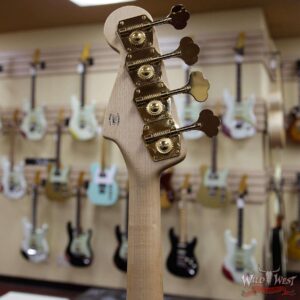 2020 NAMM Fender Custom Shop Jason Smith Masterbuilt 70s Jazz Bass NOS Indian Rosewood Board Red to Gold Stratoburst - Image 9