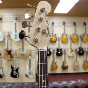 2020 NAMM Fender Custom Shop Jason Smith Masterbuilt 70s Jazz Bass NOS Indian Rosewood Board Red to Gold Stratoburst - Image 7