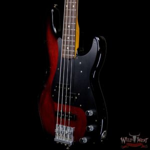 Fender Custom Shop Jason Smith Masterbuilt 1959 P/J Bass Journeyman Relic Black Cherry Burst Rosewood Slab Board - Image 2
