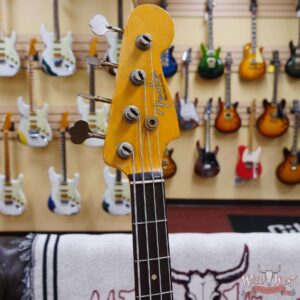 Fender Custom Shop Jason Smith Masterbuilt 1962 Precision Bass P-Bass P/J Pickups Relic Fiesta Red - Image 7