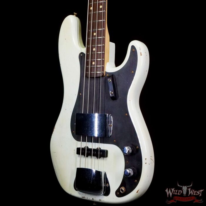 Fender Custom Shop Jason Smith Masterbuilt 1960 Precision Bass P-Bass P/J Hand-Wound Pickups Journeyman Relic Tomatillo Green - Image 2