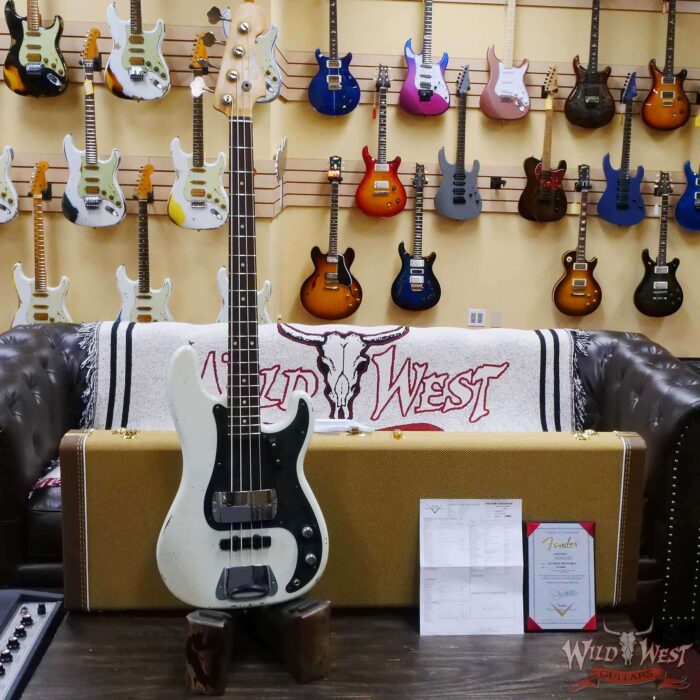 Fender Custom Shop Jason Smith Masterbuilt 1960 Precision Bass P-Bass P/J Hand-Wound Pickups Journeyman Relic Tomatillo Green - Image 6