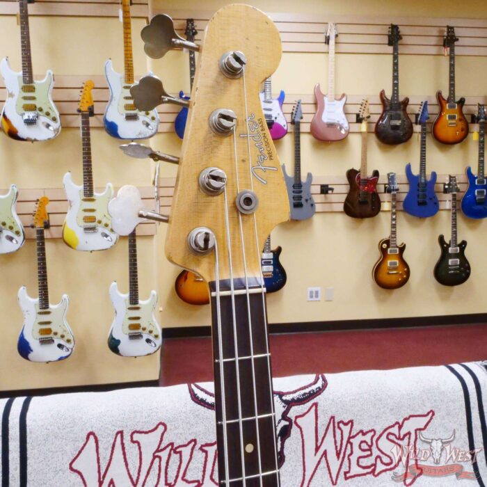 Fender Custom Shop Jason Smith Masterbuilt 1960 Precision Bass P-Bass P/J Hand-Wound Pickups Journeyman Relic Tomatillo Green - Image 7