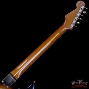 Fender Custom Shop Kyle McMillin Masterbuilt 1955 Stratocaster Relic Roasted 3A Flame Maple Neck Hand-Wound Pickups 2 Tone Sunburst - Image 5