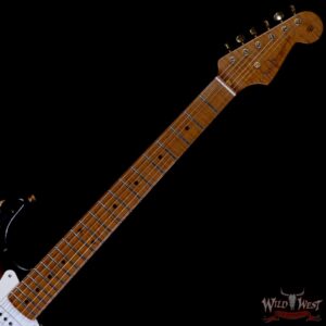 Fender Custom Shop Kyle McMillin Masterbuilt 1955 Stratocaster Relic Roasted 3A Flame Maple Neck Hand-Wound Pickups 2 Tone Sunburst - Image 4