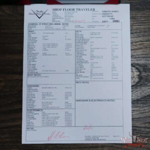 Fender Custom Shop Kyle McMillin Masterbuilt 1957 Stratocaster Hand-Wound Pickups Heavy Relic Aged Vintage White - Image 15