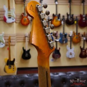 Fender Custom Shop Kyle McMillin Masterbuilt 1957 Stratocaster Hand-Wound Pickups Heavy Relic Aged Vintage White - Image 11