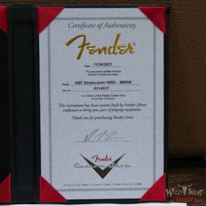 Fender Custom Shop Kyle McMillin Masterbuilt 1957 Stratocaster Hand-Wound Pickups Heavy Relic Aged Vintage White - Image 14