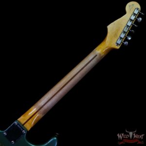 Fender Custom Shop Kyle McMillin Masterbuilt 1958 Stratocaster Relic Hand-Wound Pickups Aged Sherwood Metallic over 3 Tone Sunburst - Image 5