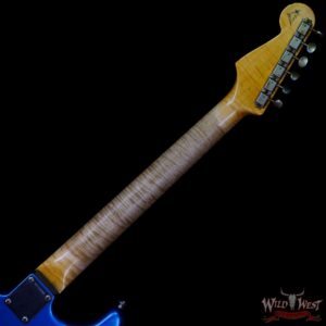 Fender Custom Shop Kyle McMillin Masterbuilt 1959 Stratocaster Rosewood Slab Board Hand-Wound Pickups Journeyman Relic Lake Placid Blue - Image 5