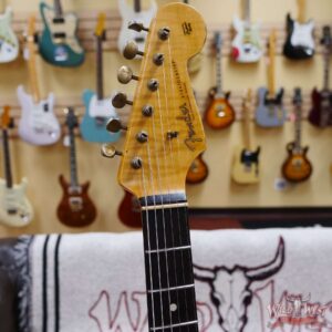 Fender Custom Shop Kyle McMillin Masterbuilt 1959 Stratocaster Rosewood Slab Board Hand-Wound Pickups Journeyman Relic Lake Placid Blue - Image 7