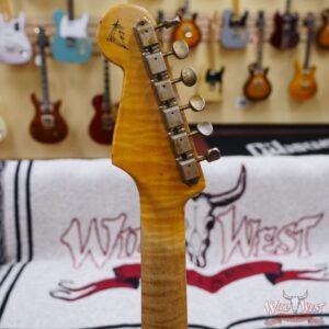 Fender Custom Shop Kyle McMillin Masterbuilt 1959 Stratocaster Rosewood Slab Board Hand-Wound Pickups Journeyman Relic Lake Placid Blue - Image 10
