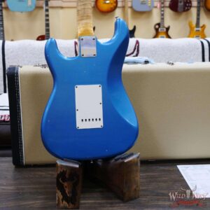 Fender Custom Shop Kyle McMillin Masterbuilt 1959 Stratocaster Rosewood Slab Board Hand-Wound Pickups Journeyman Relic Lake Placid Blue - Image 11