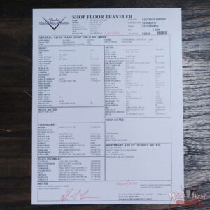 Fender Custom Shop Kyle McMillin Masterbuilt 1959 Stratocaster Rosewood Slab Board Hand-Wound Pickups Journeyman Relic Lake Placid Blue - Image 13