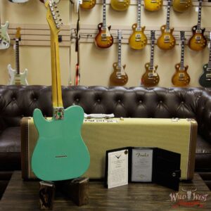 Fender Custom Shop 2019 NAMM #447 Kyle McMillin Masterbuilt 50’s Telecaster Lush Closet Classic Aged Sea Foam Green - Image 13