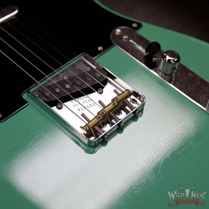 Fender Custom Shop 2019 NAMM #447 Kyle McMillin Masterbuilt 50’s Telecaster Lush Closet Classic Aged Sea Foam Green - Image 16