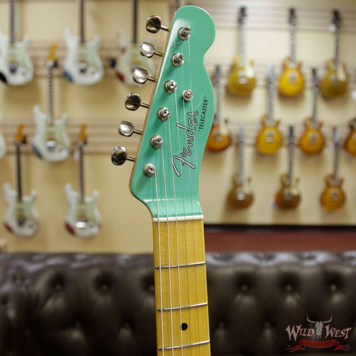 Fender Custom Shop 2019 NAMM #447 Kyle McMillin Masterbuilt 50’s Telecaster Lush Closet Classic Aged Sea Foam Green - Image 7