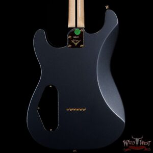 2020 NAMM Fender Custom Shop Kyle McMillin Masterbuilt Hybrid Stratocaster NOS SH Ebony Fingerboard Charcoal Frost Metallic - Image 6