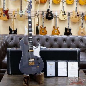 2020 NAMM Fender Custom Shop Kyle McMillin Masterbuilt Hybrid Stratocaster NOS SH Ebony Fingerboard Charcoal Frost Metallic - Image 11