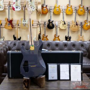 2020 NAMM Fender Custom Shop Kyle McMillin Masterbuilt Hybrid Stratocaster NOS SH Ebony Fingerboard Charcoal Frost Metallic - Image 13