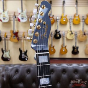 2020 NAMM Fender Custom Shop Kyle McMillin Masterbuilt Hybrid Stratocaster NOS SH Ebony Fingerboard Charcoal Frost Metallic - Image 7