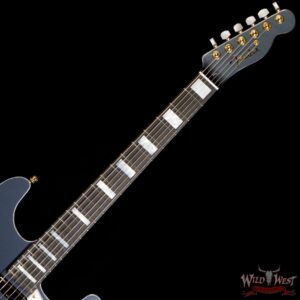 2020 NAMM Fender Custom Shop Kyle McMillin Masterbuilt Hybrid Stratocaster NOS SH Ebony Fingerboard Charcoal Frost Metallic - Image 8