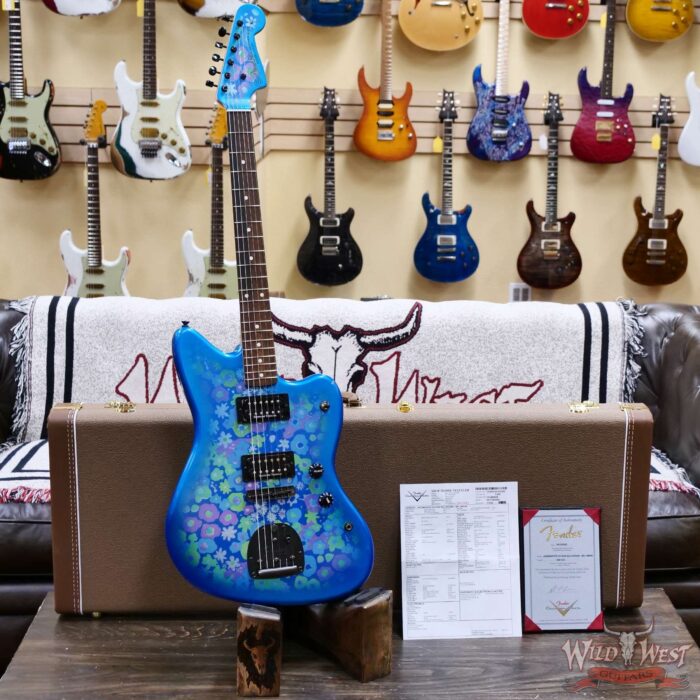 Fender Custom Shop Kyle McMillin Masterbuilt Jazzmaster HH Brazilian Rosewood Fingerboard NOS Blue Flower 7.60 lbs (US Only / No International Shipping) - Image 6