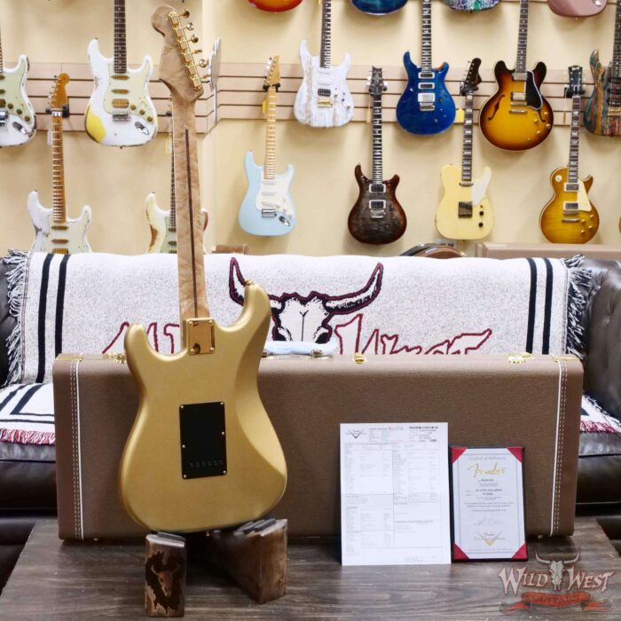 Fender Custom Shop Kyle McMillin Masterbuilt Wood Burnt 1963 Stratocaster Artwork by Madeline Hanlon 7.65 LBS - Image 11