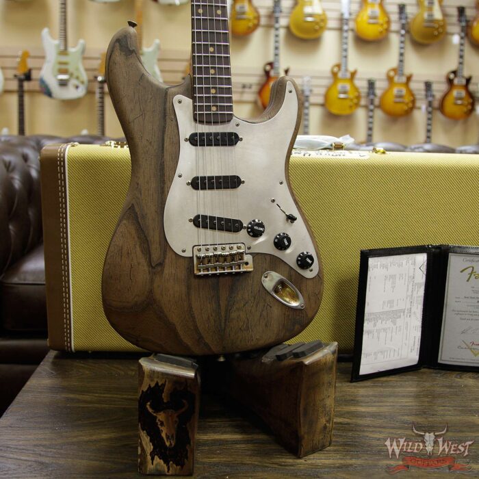 Fender Custom Shop 2019 NAMM #448 Kyle McMillin Masterbuilt Steel Stain Stratocaster Heavy Relic - Image 13