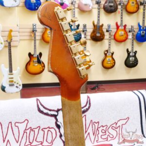Fender Custom Shop Levi Perry Masterbuilt 1962 Stratocaster Brazilian Rosewood Board Heavy Relic Black with Gold Hardware - Image 11