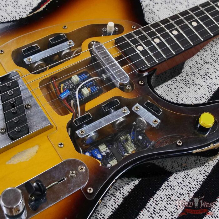 Fender Custom Shop Levi Perry Masterbuilt Fuzz Brain ‘67 Telecaster Built-In Fuzz Octave Delay Circuits Heavy Relic Aged 3 Tone Sunburst 7.25 lbs - Image 10