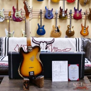 Fender Custom Shop Levi Perry Masterbuilt Fuzz Brain ‘67 Telecaster Built-In Fuzz Octave Delay Circuits Heavy Relic Aged 3 Tone Sunburst 7.25 lbs - Image 11