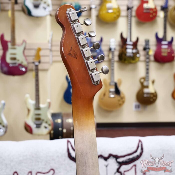Fender Custom Shop Levi Perry Masterbuilt Fuzz Brain ‘67 Telecaster Built-In Fuzz Octave Delay Circuits Heavy Relic Aged 3 Tone Sunburst 7.25 lbs - Image 12