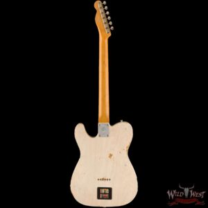 2023 Summer Event Fender Custom Shop Prestige Collection Levi Perry Masterbuilt Custom Fuzz Brain ‘67 Telecaster Relic Aged White Blonde with Hand Painted Artworks (ONE OF A KIND) - Image 3