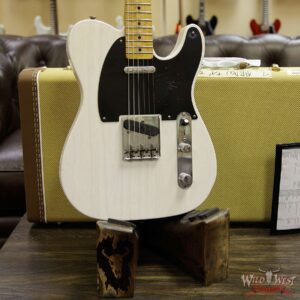 Fender Custom Shop Paul Waller Masterbuilt 1954 Telecaster Jouryman Relic with Relic Birdseye Maple Neck White Blonde - Image 13