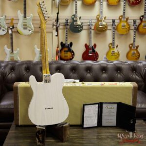 Fender Custom Shop Paul Waller Masterbuilt 1954 Telecaster Jouryman Relic with Relic Birdseye Maple Neck White Blonde - Image 14