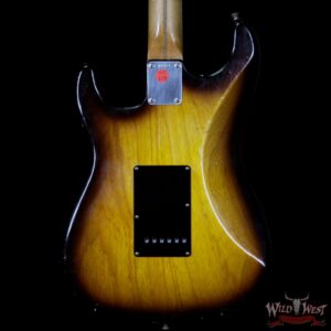 2018 NAMM Fender Masterbuilt Paul Waller 1957 Stratocaster Rst Maple Neck Journeyman Relic 2 Tone Sunburst - Image 6
