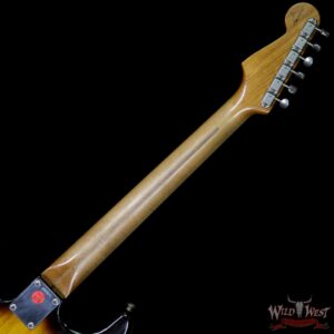 2018 NAMM Fender Masterbuilt Paul Waller 1957 Stratocaster Rst Maple Neck Journeyman Relic 2 Tone Sunburst - Image 10