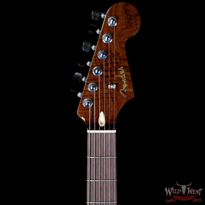 2014 Fender Custom Shop Masterbuilt Paul Waller Custom Stratocaster Flame Top & Neck 3 Tone Sunburst - Image 8